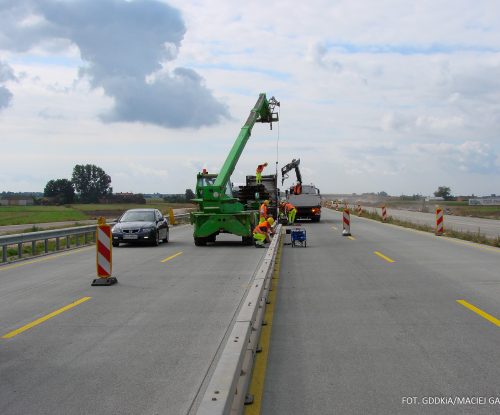 A1 Piotrków Trybunalski - Kamieńsk, fot. GDDKiA