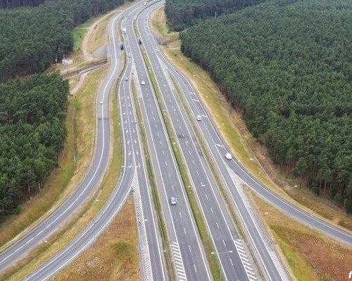 rozwidlenie autostrady