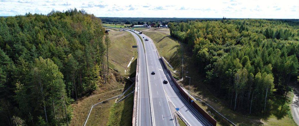 Obwodnica drogi gdzieś w Polsce